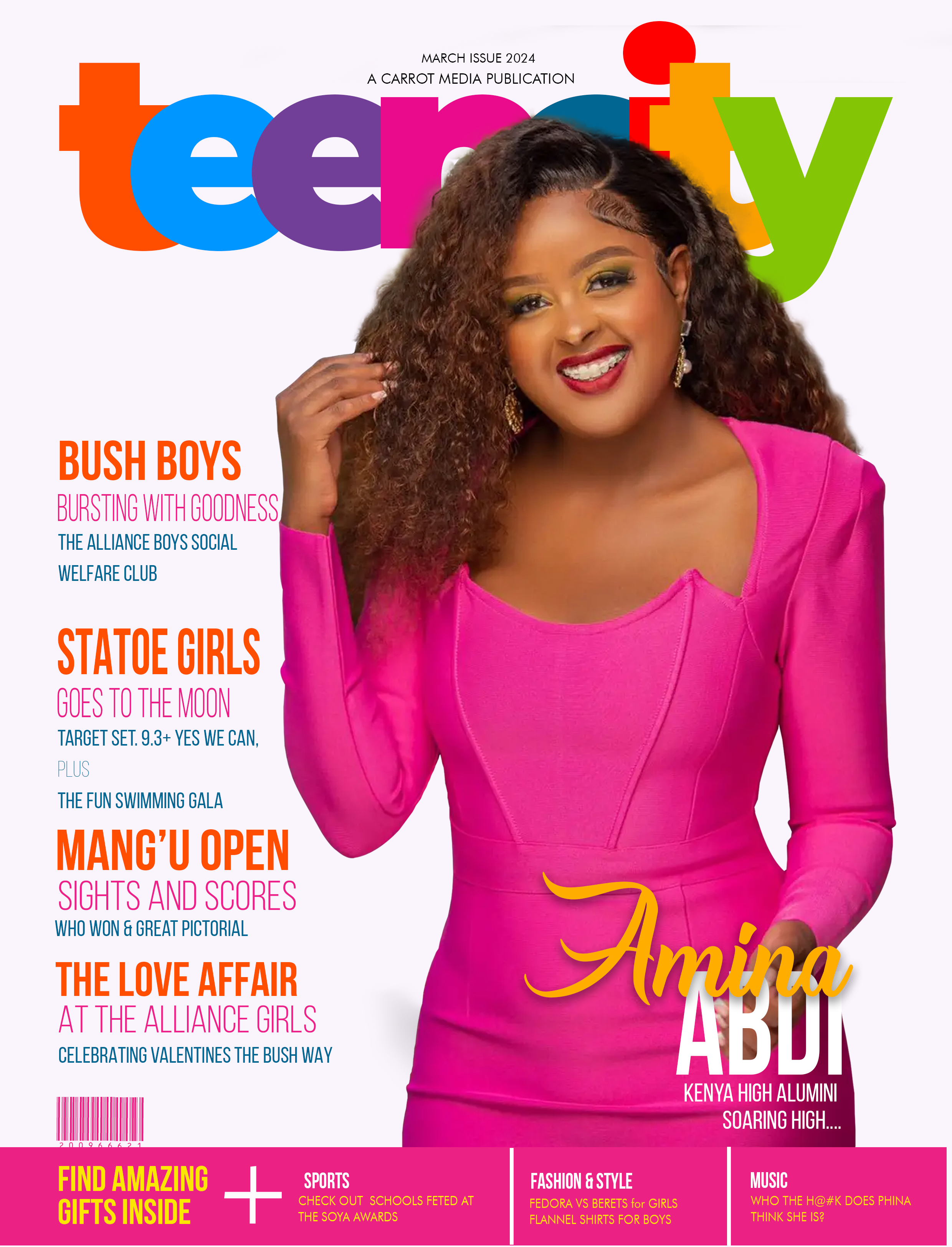 Teencity Magazine Cover March 2024